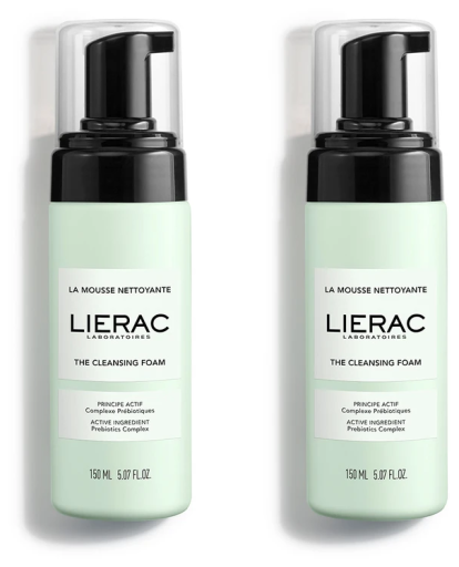 Lierac El Duo Reinigungsschaum-Make-up-Entferner 2 x 150 ml
