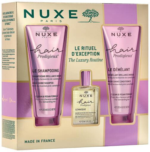 Nuxe Coffret Hair Prodigieux Das au&szlig;ergew&ouml;hnliche Ritual 3 St&uuml;ck