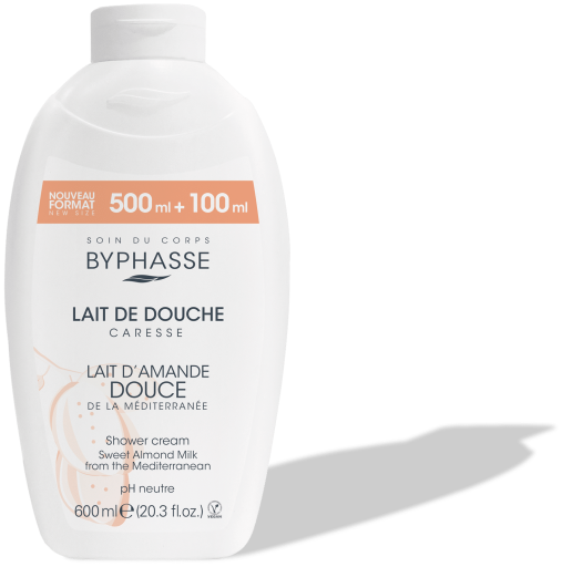 Byphasse Caresse S&uuml;&szlig;e Mandelmilch Duschcreme 600 ml