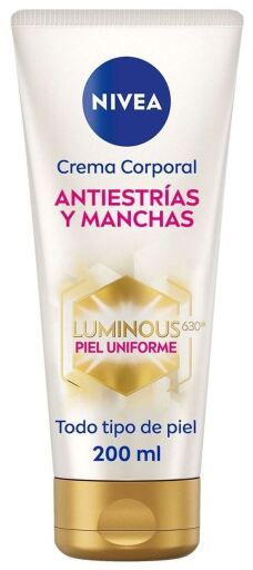 Nivea Leuchtende 630 Anti-Spot Anti-Dehnungsstreifen-K&ouml;rpercreme 200 ml