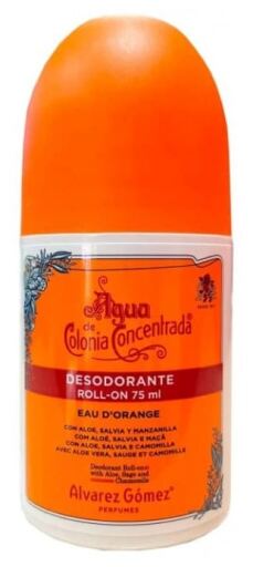 Alvarez G&oacute;mez Konzentriertes K&ouml;lnisch Wasser Roll-On Deodorant Orange 75 ml