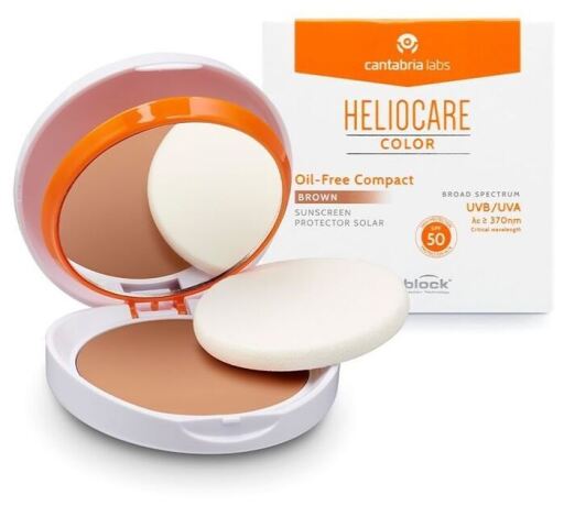 Cantabria Labs Heliocare 360 &Ouml;lfreie Kompaktfarbe SPF50 #Bronze 10 gr