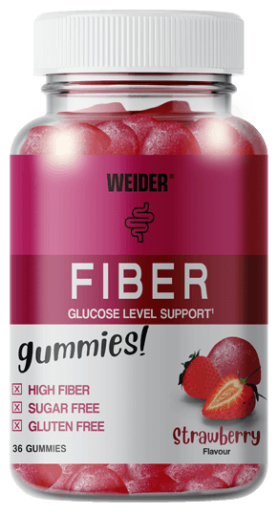 Weider Gummiy Fiber Erdbeere 60 Gummies