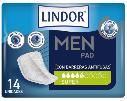Lindor Men Pad Super 5 Tropfen
