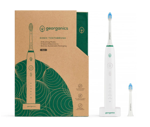 Georganics Schallzahnb&uuml;rstenset 1 Einheit