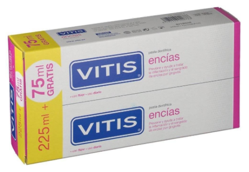 Vitis Zahnfleisch Zahnpasta 150 ml x 2 Einheiten
