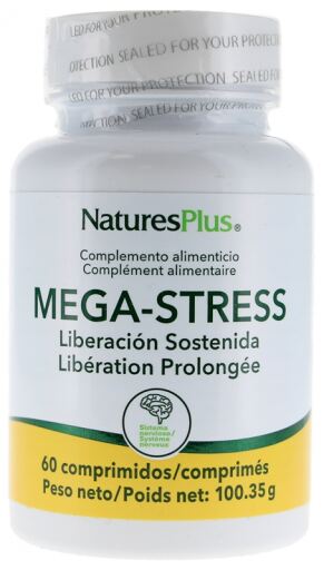 Natures Plus Mega-Stress 60 Tabletten