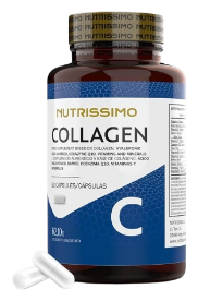 Nutrissimo Kollagen+Hyalurons&auml;ure+Multivitamin 90 Kapseln