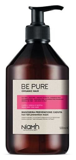 Be Pure Maske zur Vorbeugung von Haarausfall gegen schwaches und d&uuml;nnes Haar 500 ml