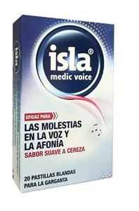 Isla Medic Acute Isla Medic Voice 20 weiche Kirsch-Lutschtabletten