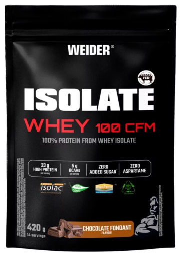 Weider Isolate Whey 100 Cfm Schoko 420 gr
