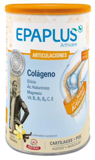 Epaplus Arthicare Kollagen + Hyalurons&auml;ure Silizium Vanille 30 Tage 327 gr