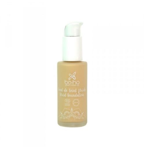 Boho Green Make-Up Fl&uuml;ssige Make-up-Basis 02 Ivoire 30 ml Bio