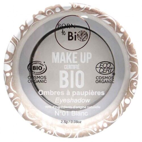 Born To Bio Bio-Lidschatten N1 Wei&szlig; 2,5 gr
