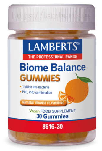 Lamberts Biome Balance 30 Orangengummis