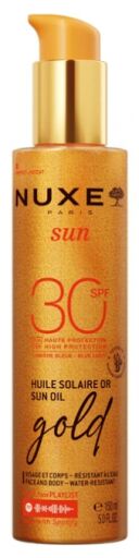 Nuxe Sun Gold Solar&ouml;l Gesicht und K&ouml;rper LSF 30 150 ml