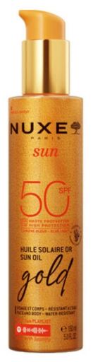 Nuxe Sun Gold Solar&ouml;l Gesicht und K&ouml;rper LSF 50 150 ml