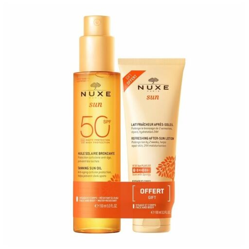 Nuxe Sonnen&ouml;l LSF 50 150 ml + After Sun Milch 100 ml