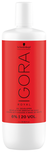 Schwarzkopf Professional Igora Royal &Ouml;lbasis-Aktivierungslotion 6% 20 Vol. 1000 ml