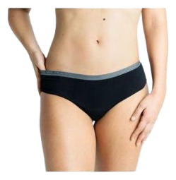 Cocoro Menstruationsh&ouml;schen Schwarz/Grau Starke Blutung 6 XXL 1 Einheit