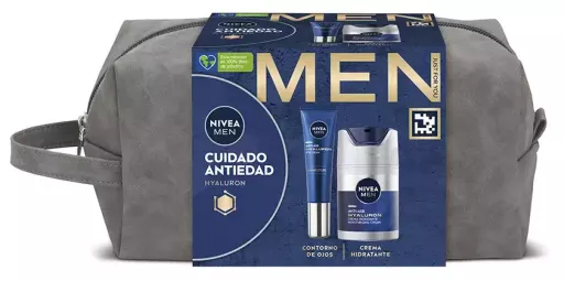 Nivea Herren Anti-Aging Pflege Kulturbeutel 3-teilig