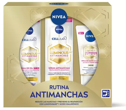 Nivea Luminous 630 Anti-Flecken-Etui, 3-teilig