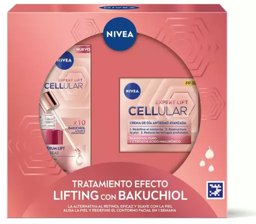 Nivea Lifting-Effekt-Behandlung mit Bakuchiol, 2-teiliges Etui