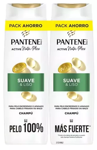Pantene Sanftes und geschmeidiges Shampoo 2 x 325 ml