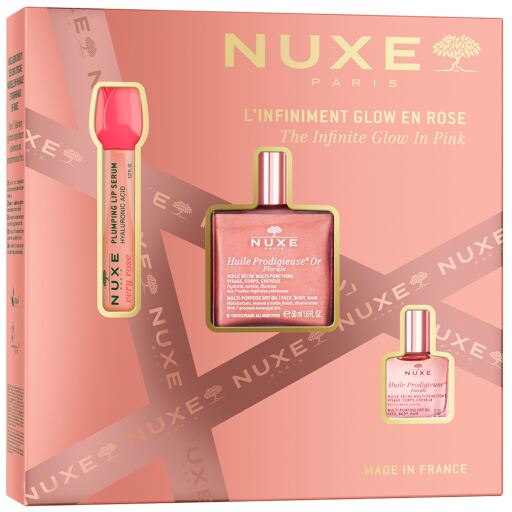 Nuxe L'Infiniment Glow Box in Rose 3-teilig