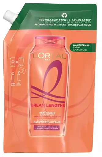 L'Or&eacute;al Paris Elvive Dream Long Reconstructing Shampoo Nachf&uuml;llpackung 500 ml