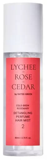 Rated Green Lychee Rose Cedar 02 Etanling Perfume Hair Mist 80 ml