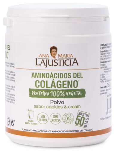 Ana Mar&iacute;a Lajusticia Aminos&auml;uren Kollagenbildung 350g Cookies & Cream