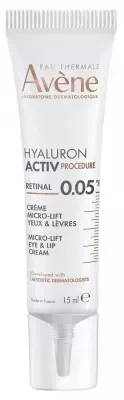 Av&egrave;ne Hyaluron Activ Procedure Micro-Lift Augen- und Lippencreme 15 ml