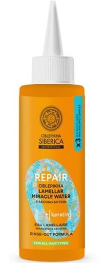 Natura Siberica Oblepikha Keratin reparierendes Lamellenwasser 200 ml