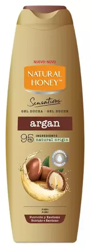 Natural Honey Argan Elixir Badegel 600 ml