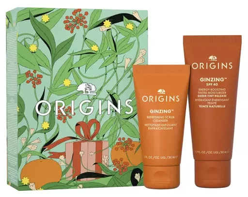 Origins Ginzing Energizing Get&ouml;nte Feuchtigkeitscreme LSF 40 2-teiliges Set
