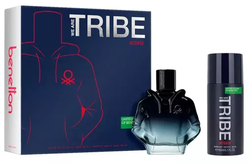 Benetton We Are Tribe Intense Men 2-teiliges Geschenkset