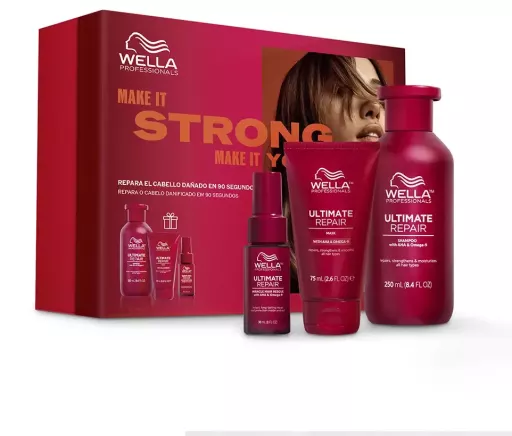 WELLA Professionals Ultimative Reparatur f&uuml;r gesch&auml;digtes Haar, 3-teilig